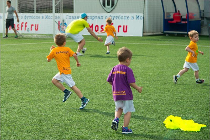 Футбольный клуб для дошкольников Футландия (ФОК Московские Водники) (фото )