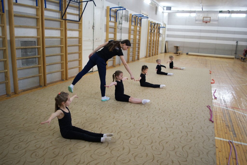 Школа художественной  гимнастики GymBalance в Вешняках (фото )