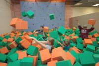 секция акробатики для детей - Батутный центр SKY Sk8
